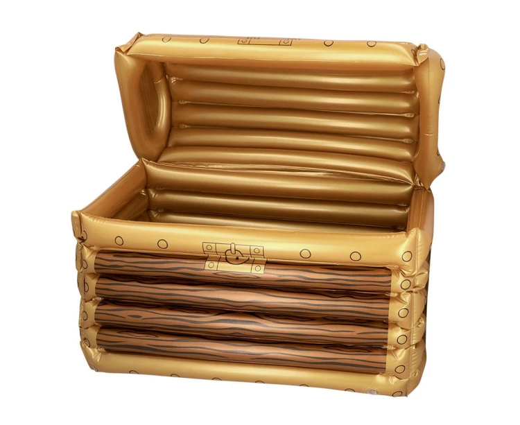 Nadmuchiwana skrzynia skarbów na napoje – 60 cm, dekoracyjny cooler