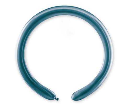 Balony chromowane niebieskie do modelowania 2” (5 cm) – 100 sztuk