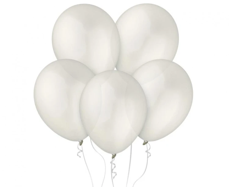 Balony metaliczne perłowe 28 cm – 100 szt. do eleganckich dekoracji
