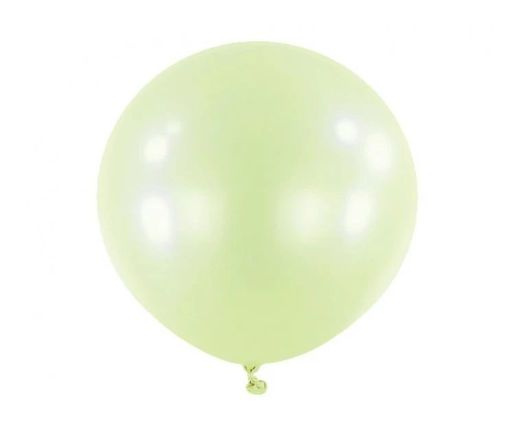 Balony lateksowe jasnozielone 61 cm – 4 szt. do dekoracji