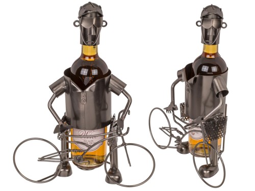 Stojak na Wino Kolarz – Metalowy Prezent dla Miłośnika Rowerów  (1).jpg