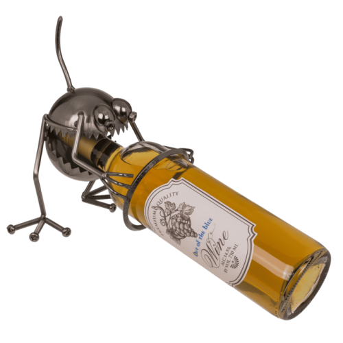 Stojak na Wino Potwór – Zabawny Metalowy Gadżet na Prezent  (1).png