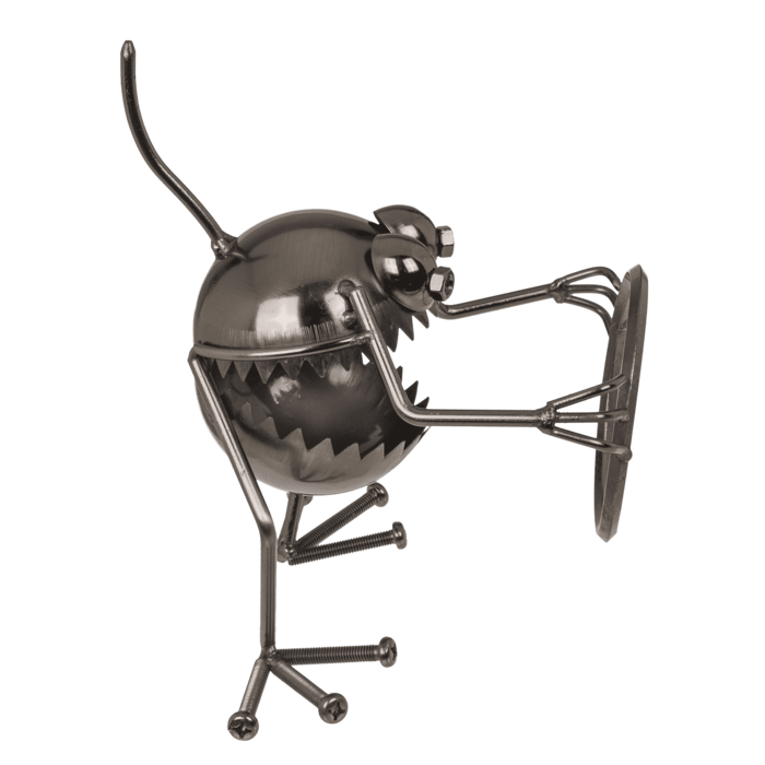 Stojak na Wino Potwór – Zabawny Metalowy Gadżet na Prezent  (2).png