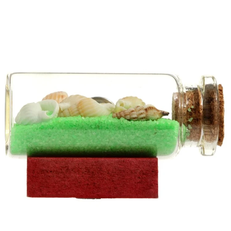 Magnes na Lodówkę z Muszelkami – Pamiątka z Piaskiem z Plaży  (4).jpg