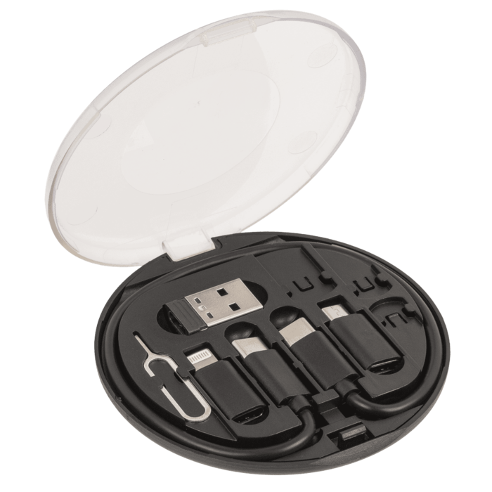 Kompaktowy Zestaw Podróżny do Kabli, Kart SIM i Adapterów  (2).png