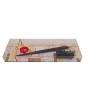 Zestaw Kaligraficzny z Drewnianym Piórem i Tuszem – Styl Vintage  (5).jpg