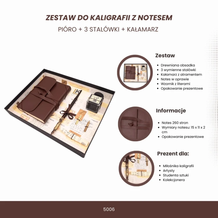 Ekskluzywny Zestaw Kaligraficzny z Notesem – Styl i Elegancja Retro  (1).jpg