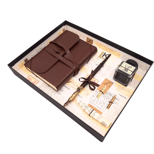 Ekskluzywny Zestaw Kaligraficzny z Notesem – Styl i Elegancja Retro  (1).png