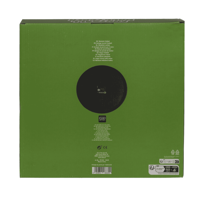 Zegar Ścienny Piłkarski z Murawą i 12 Piłkarzami – Idealny dla Fanów Futbolu  (5).png