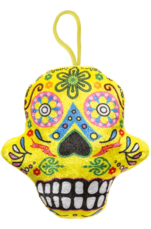 Pluszak Kolorowa Czaszka – Miękki Gadżet z Charakterem i Humorem  (2).jpg