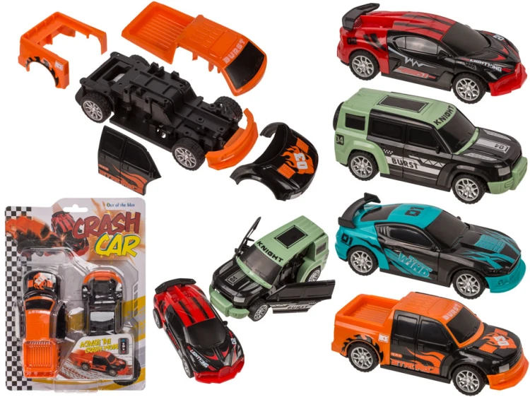 Wyścigowy Samochodzik z Modułem Wypadku – Zabawka Pull-Back dla Dzieci  (1).jpg