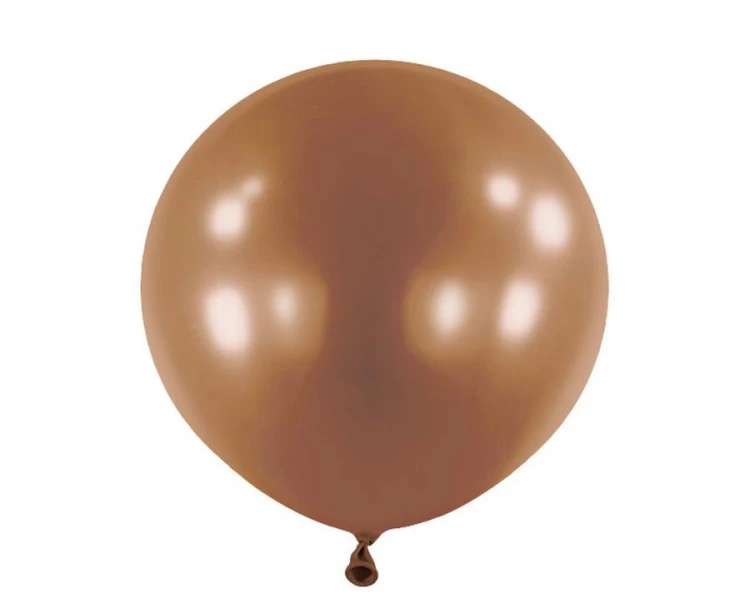 Czekoladowe balony lateksowe 24” (61 cm) – eleganckie, 4 sztuki