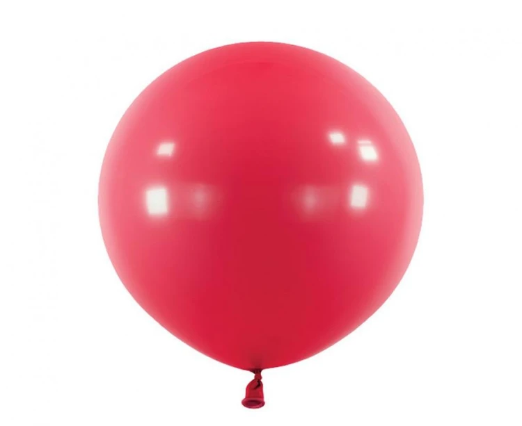 Czerwone balony lateksowe 24” (61 cm) – duże, trwałe, 4 sztuki