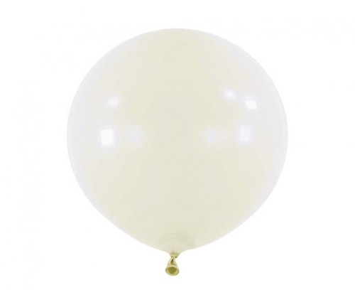 Białe balony lateksowe 24” (61 cm) – klasyczne i trwałe, 4 sztuki