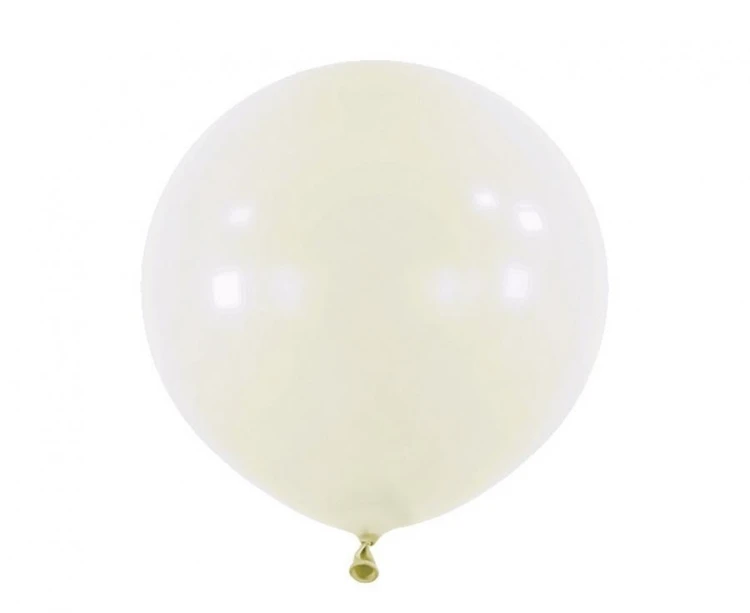 Białe balony lateksowe 24” (61 cm) – klasyczne i trwałe, 4 sztuki