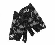 Zestaw Charleston lata 20-te – czapka i rękawiczki, kremowy