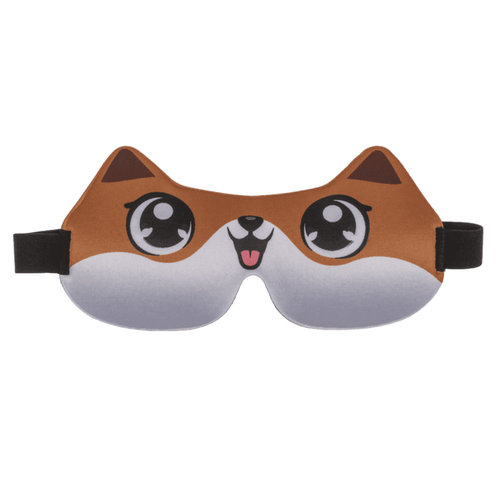 Maseczka na Oczy dla Dzieci – Wesoły Sen z Kotkiem, Pieskiem lub Sówką  (2).png