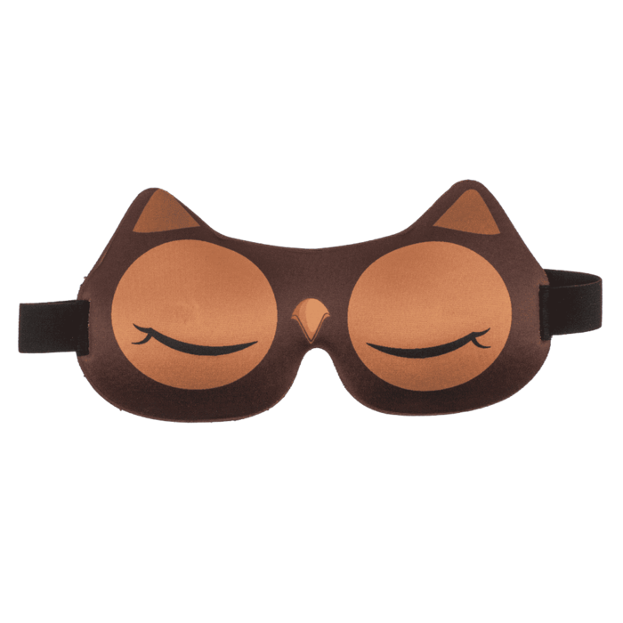 Maseczka na Oczy dla Dzieci – Wesoły Sen z Kotkiem, Pieskiem lub Sówką  (3).png