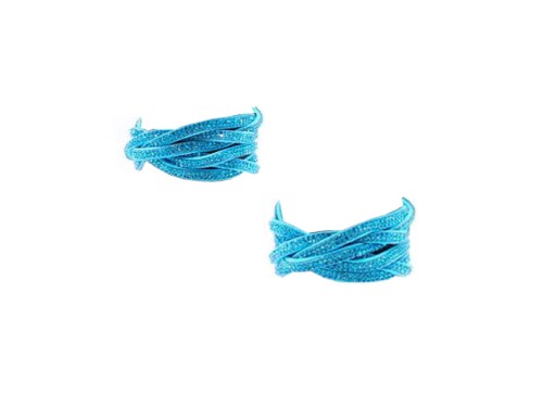 BRANSOLETKA SKÓRKOWA PLECIONA REGULOWANA BŁYSZCZĄCA 1