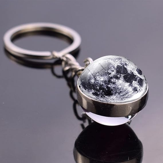 Brelok Księżyc 2 cm – Kosmiczny Akcent do Kluczy lub Torebki .jpg