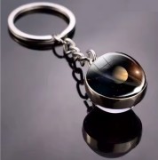 Brelok Saturn – Szklana Kula z Ilustracją Planety, średnica 2 cm .jpg