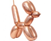 Balony do modelowania 260 platynowe rosegold 50 szt. Beauty&Charm