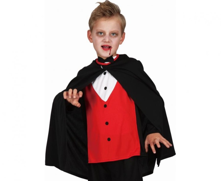 Strój Wampira dla Chłopca 110/120 cm – Halloween i Bal Przebierańców