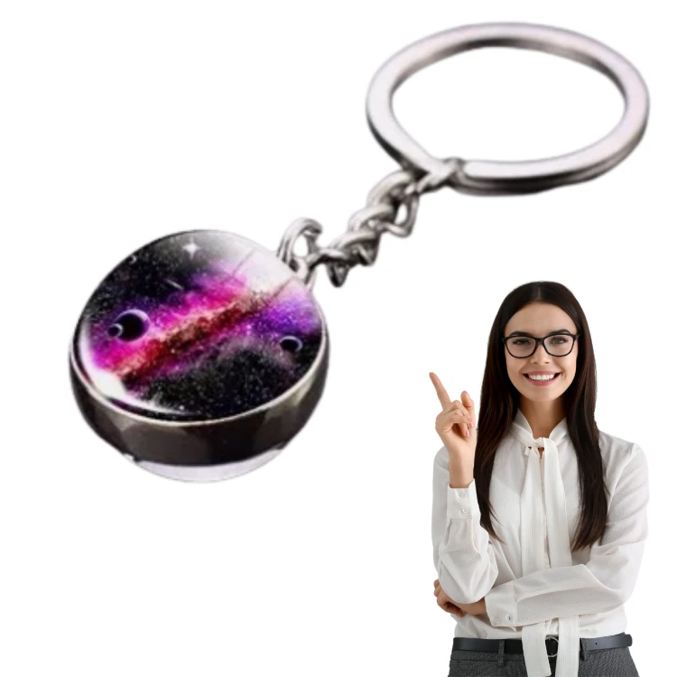 Brelok Uran szklany lodowy olbrzym dla miłośników kosmosu.png