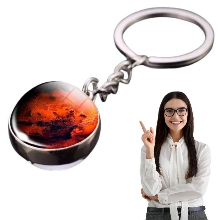 Brelok Wenus szklany planeta piękna i siły przy Twoich kluczach.png