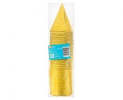 Złote Czapeczki Urodzinowe Holograficzne – 100 szt. na Imprezę