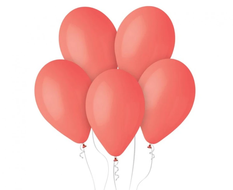Balony Pastelowe Koralowe 30 cm – 100 szt. Dekoracja na każdą okazję