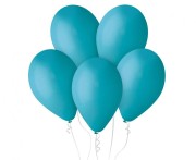 Balony Pastelowe Turkusowo-Niebieskie 30 cm – 100 szt. | Gemar