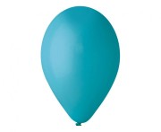 Balony Pastelowe Turkusowo-Niebieskie 30 cm – 100 szt. | Gemar