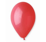 Balony Pastelowe Czerwone 30 cm – 100 szt. | Elegancka dekoracja