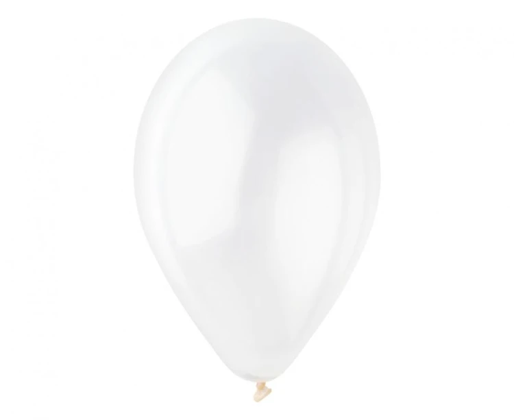 Balony Pastelowe Transparentne 30 cm – 100 szt. | Gemar