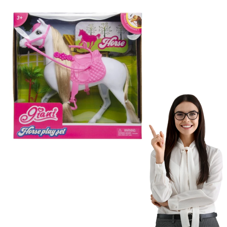 Koń dla lalek 26 cm pudełko prezentowe Konik.png