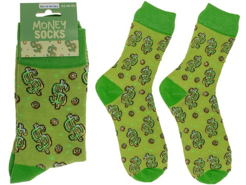 Skarpetki z Dolarem 42–46 – Zielony Styl z Poczuciem Humoru  (1).jpg