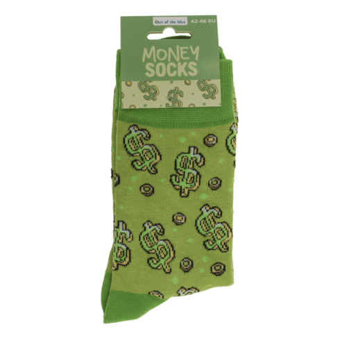 Skarpetki z Dolarem 42–46 – Zielony Styl z Poczuciem Humoru  (1).png