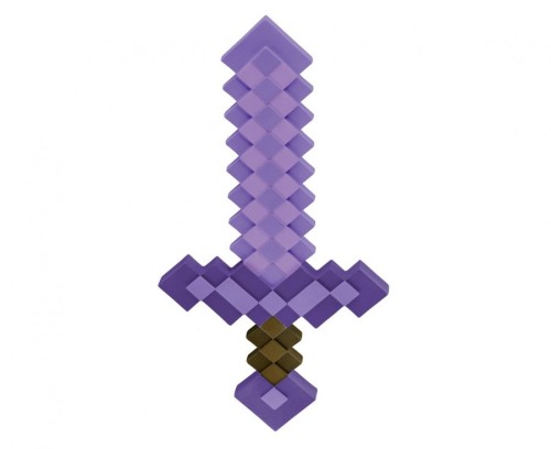 Diamentowy Miecz Minecraft – fioletowy, 51 cm, dla dzieci 3+