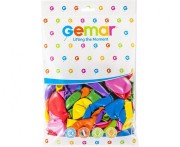 Balony pastelowe różnokolorowe 12" (30 cm), 100 szt. – mix kolorów