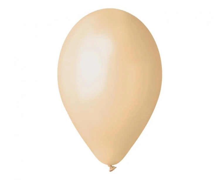 Balony pastelowe cieliste 12” (30 cm), 100 szt. – elegancka dekoracja