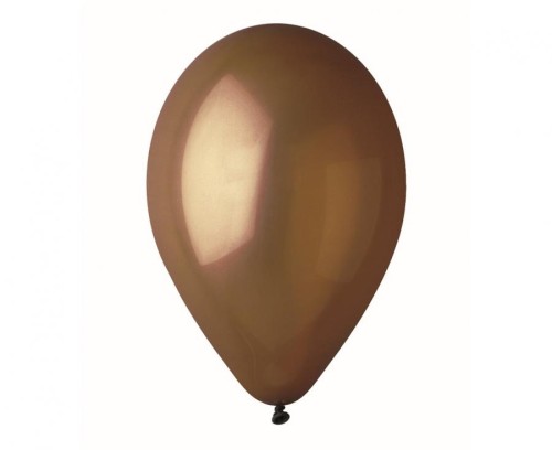 Balony pastelowe brązowe 12" (30 cm), 100 szt. – naturalna dekoracja