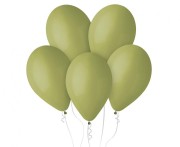Balony pastelowe oliwkowe 12 cali 100 szt. – dekoracja na przyjęcia