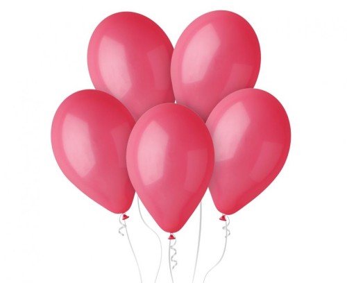 Czerwone balony pastelowe 12 cali 100 szt. – dekoracja na każdą okazję