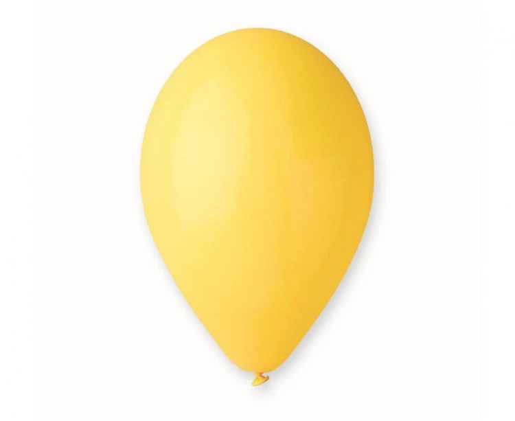 Balony pastelowe żółte 12 cali 100 szt. – jasna, wesoła dekoracja imprez