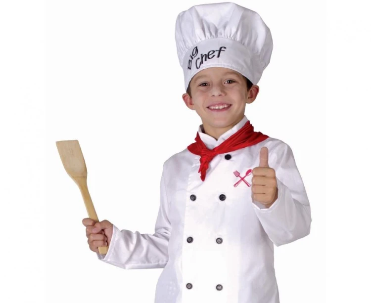 Strój Kucharza dla Dziecka 130/140 – Kostium na Bal i Zabawy w Domu