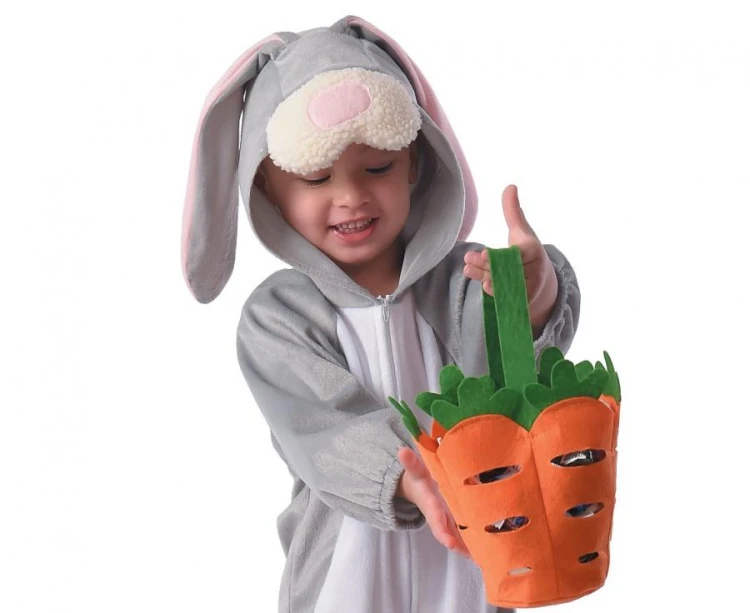 Strój Królika dla Dziecka 92/104 – Przebranie na Bal, Karnawał i Urodziny