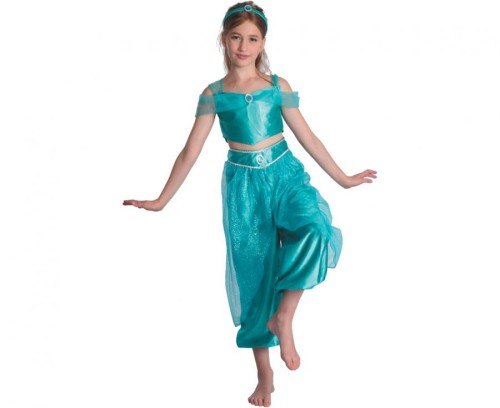 Strój Arabska Księżniczka 130/140 – Kostium Dla Dziewczynki na Bal