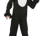 Strój Uroczy Kotek dla dziewczynki 110/120 cm – kombinezon z ogonkiem