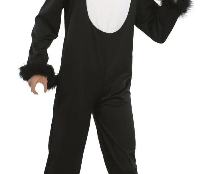 Strój Uroczy Kotek dla dziewczynki 110/120 cm – kombinezon z ogonkiem